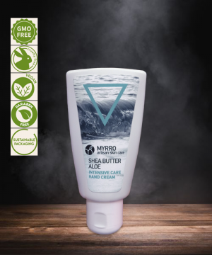 Handcreme "Sheabutter-Aloe Vera" für den täglichen Gebrauch.